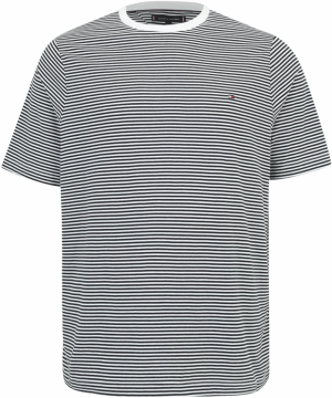 Tommy Hilfiger Big & Tall Tričko 'ESSENTIAL'  námornícka modrá / biela