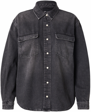 ONLY Carmakoma Blúzka  čierny denim