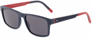 TOMMY HILFIGER Slnečné okuliare  námornícka modrá / sivá / červená