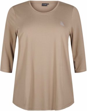 Active by Zizzi Funkčné tričko  tmavobéžová