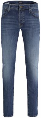 JACK & JONES Džínsy 'JJIGlenn JJFox'  modrá denim