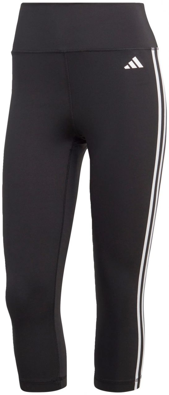 ADIDAS PERFORMANCE Športové nohavice 'Essentials'  čierna / biela