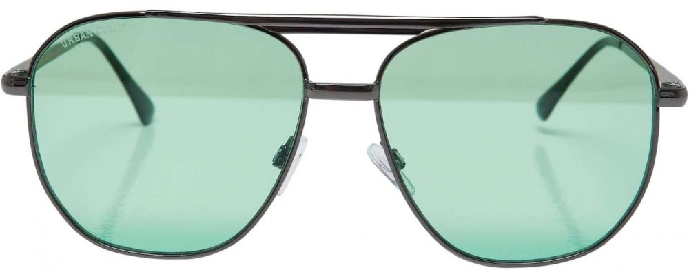 Urban Classics Slnečné okuliare 'Manila'  zelená / čierna