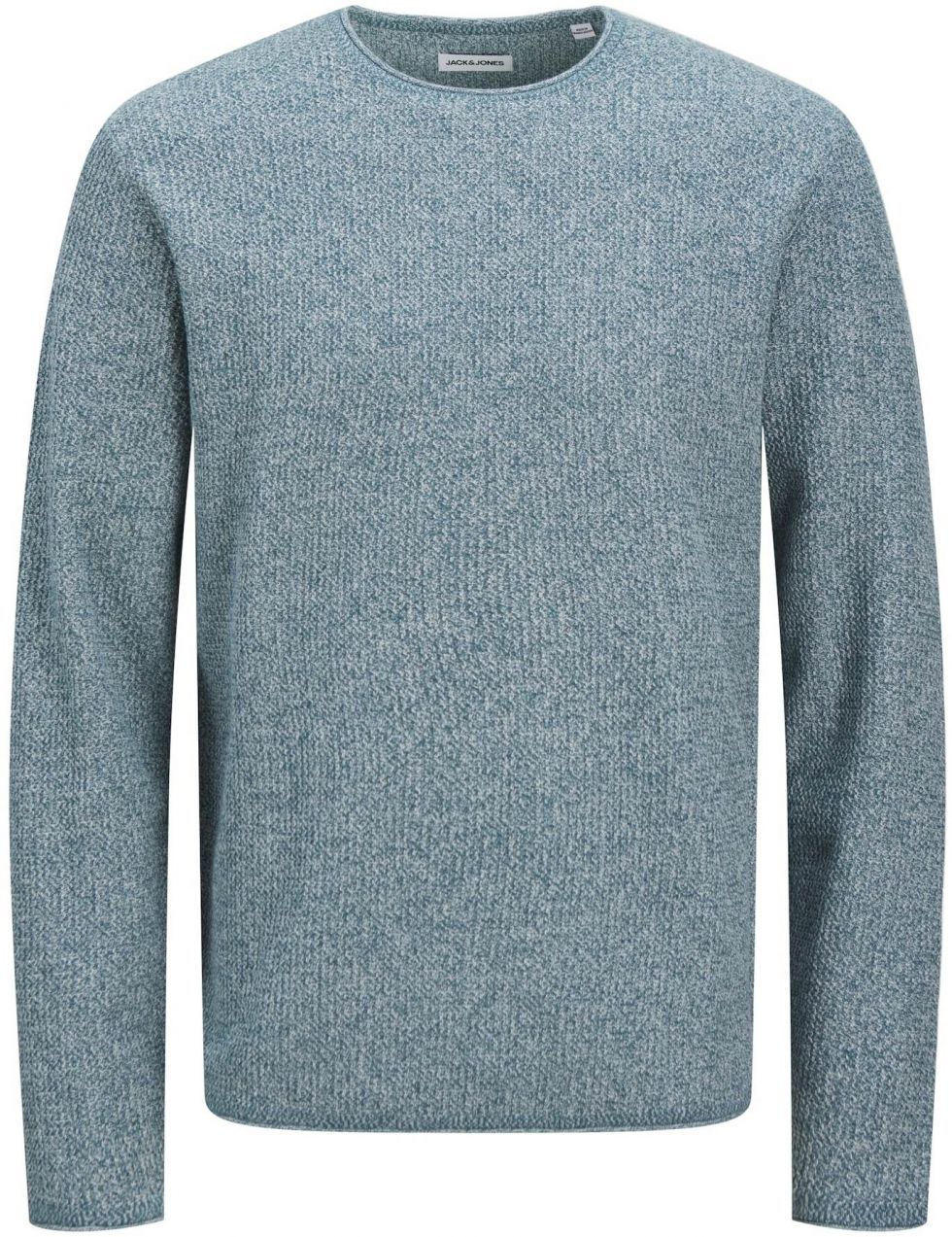 JACK & JONES Sveter 'JJECooper'  modrá melírovaná