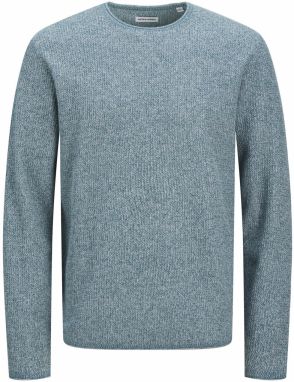 JACK & JONES Sveter 'JJECooper'  modrá melírovaná