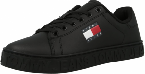 Tommy Jeans Nízke tenisky 'Essential'  červená / čierna / biela