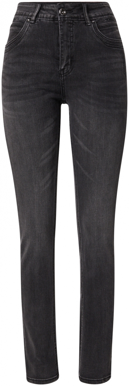 ZABAIONE Džínsy 'Ma44rissa'  čierny denim