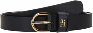 TOMMY HILFIGER Opasky 'ESSENTIAL EFFORTLESS'  tmavomodrá / zlatá
