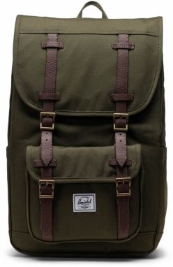 Herschel Batoh 'Little America™'  tmavohnedá / olivová