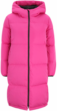 YAS Petite Zimný kabát  fuksia