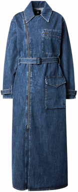 G-STAR Prechodný kabát  modrá denim