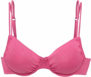 LASCANA Bikinový top  ružová