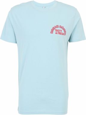 Mister Tee Tričko 'Dream Kebab'  modrá / svetločervená