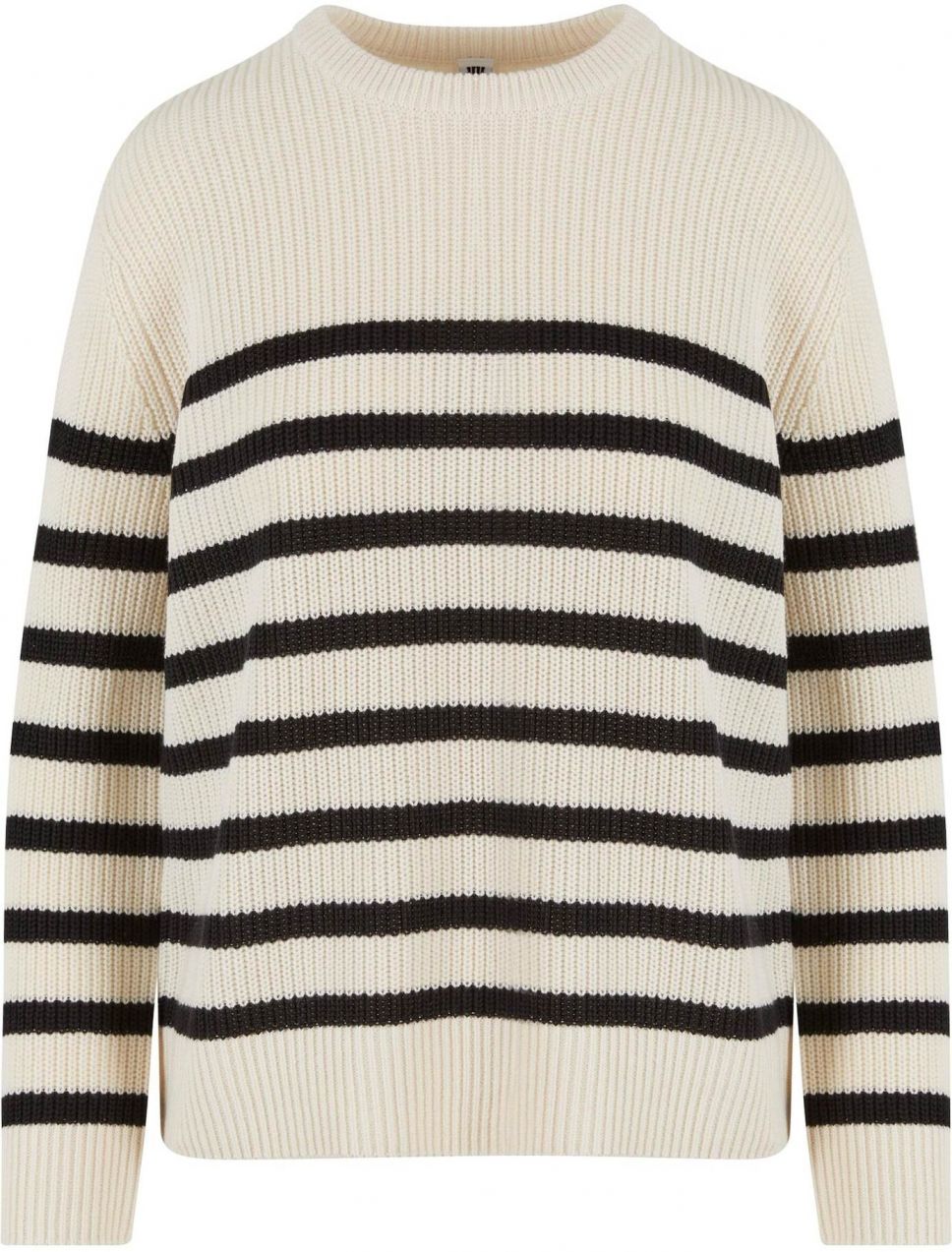 Urban Classics Sveter  nebielená / čierna