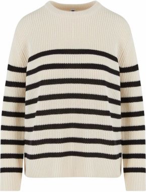 Urban Classics Sveter  nebielená / čierna