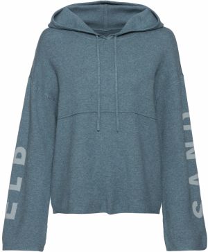 Elbsand Mikina  nebesky modrá / modrá melírovaná