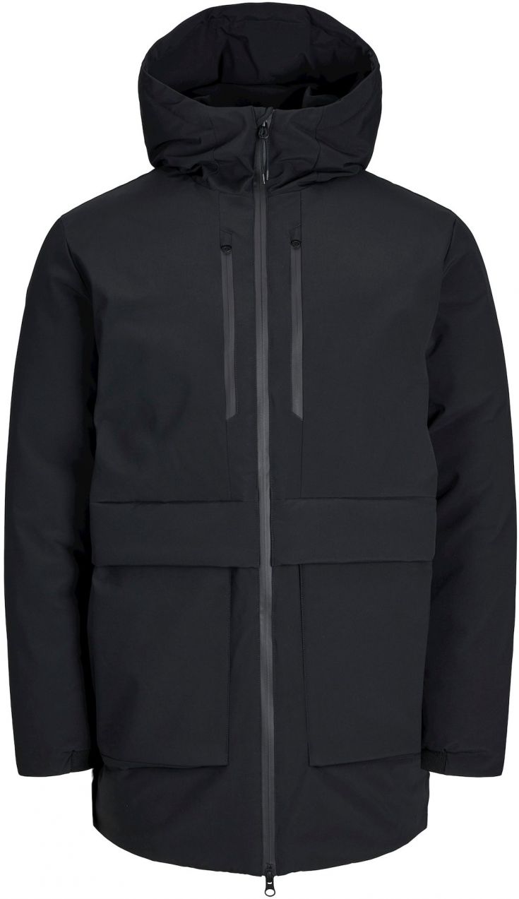 JACK & JONES Prechodná parka 'JCOCharlie'  čierna