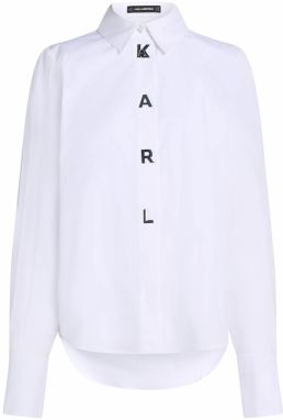 Karl Lagerfeld Blúzka  čierna / biela