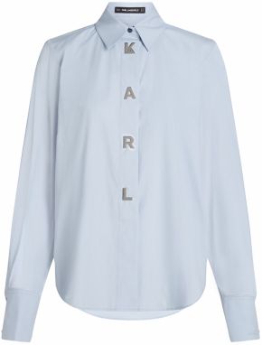 Karl Lagerfeld Blúzka  svetlomodrá