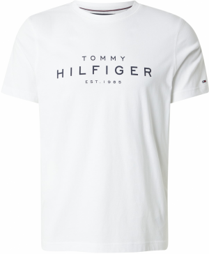 TOMMY HILFIGER Tričko  čierna / biela