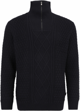 Jack & Jones Plus Sveter 'JPRBLUNORTH'  tmavomodrá