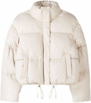 Bershka Prechodná bunda  nebielená