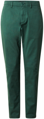 TOMMY HILFIGER Chino nohavice 'Harlem'  tmavozelená