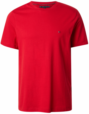 TOMMY HILFIGER Tričko 'Ess Seasonal'  jasne červená