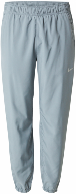 NIKE Športové nohavice 'FORM'  čadičová / strieborná