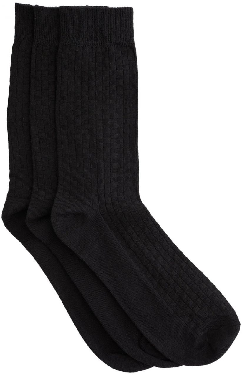 WE Fashion Ponožky  čierna
