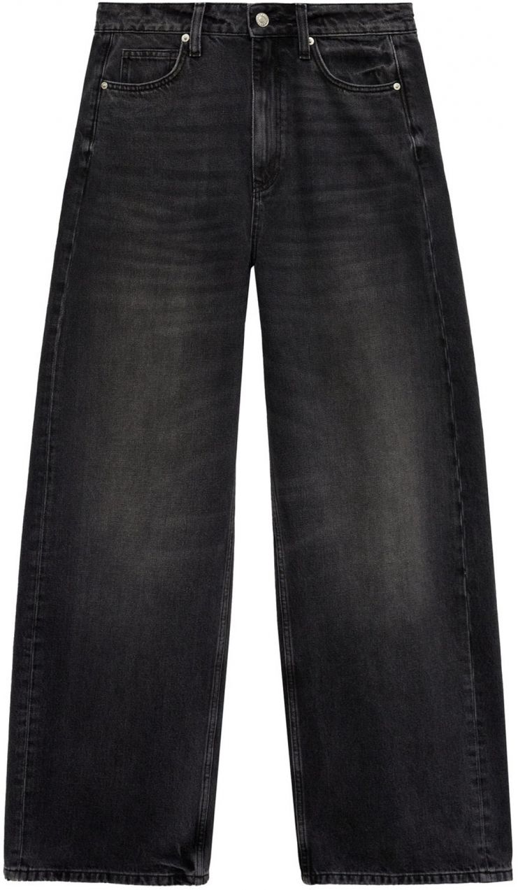 MANGO Džínsy 'CAMILLA'  čierny denim