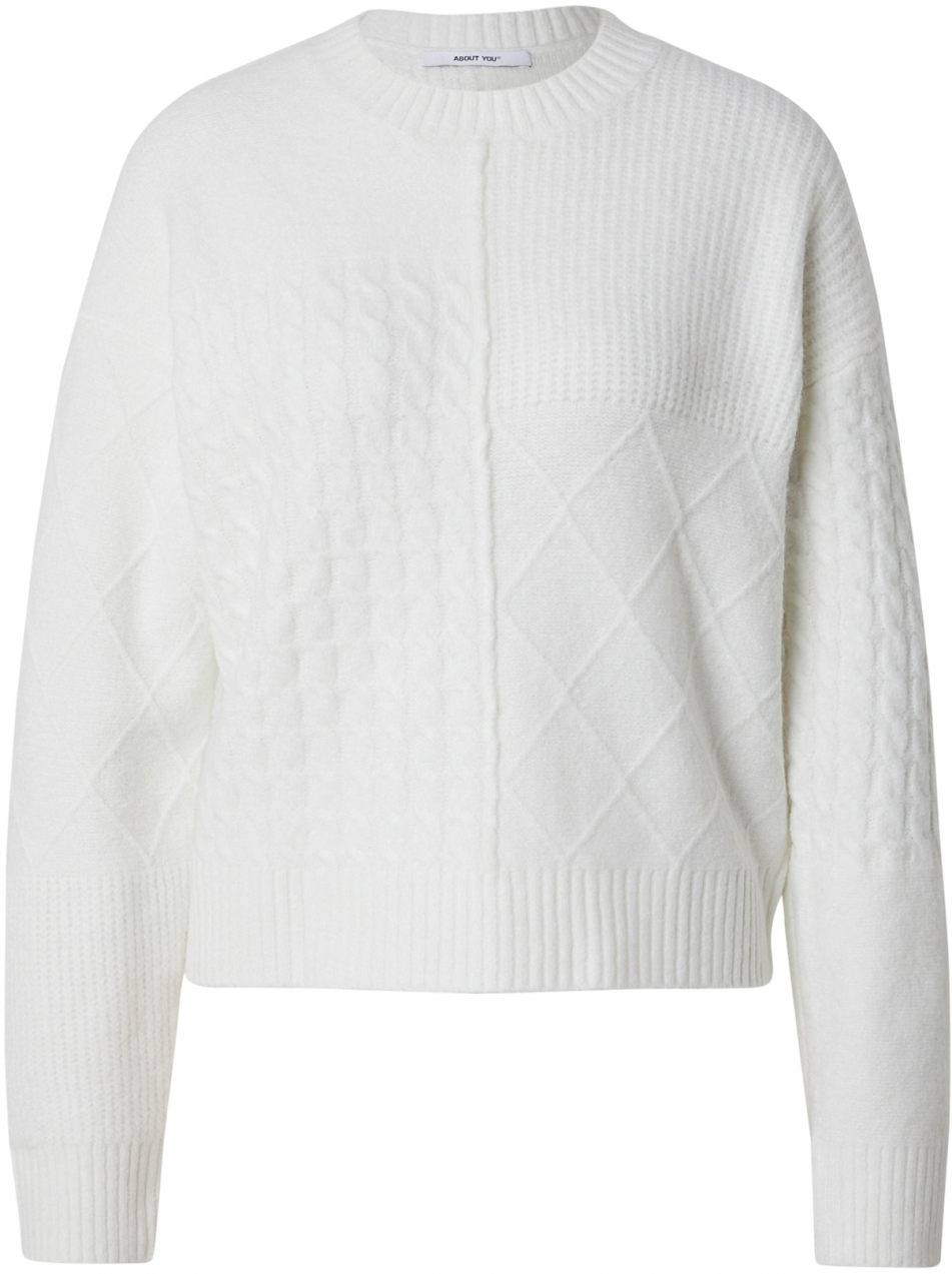 ABOUT YOU Sveter 'Cettina'  biela