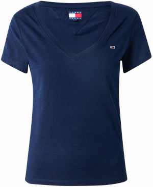 Tommy Jeans Tričko  tmavomodrá