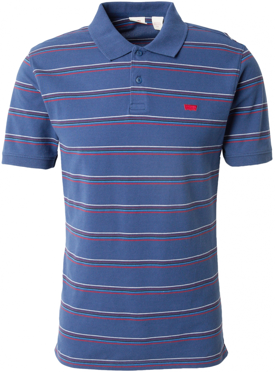 LEVI'S ® Tričko 'HOUSEMARK'  zafírová / tmavozelená / červená / biela