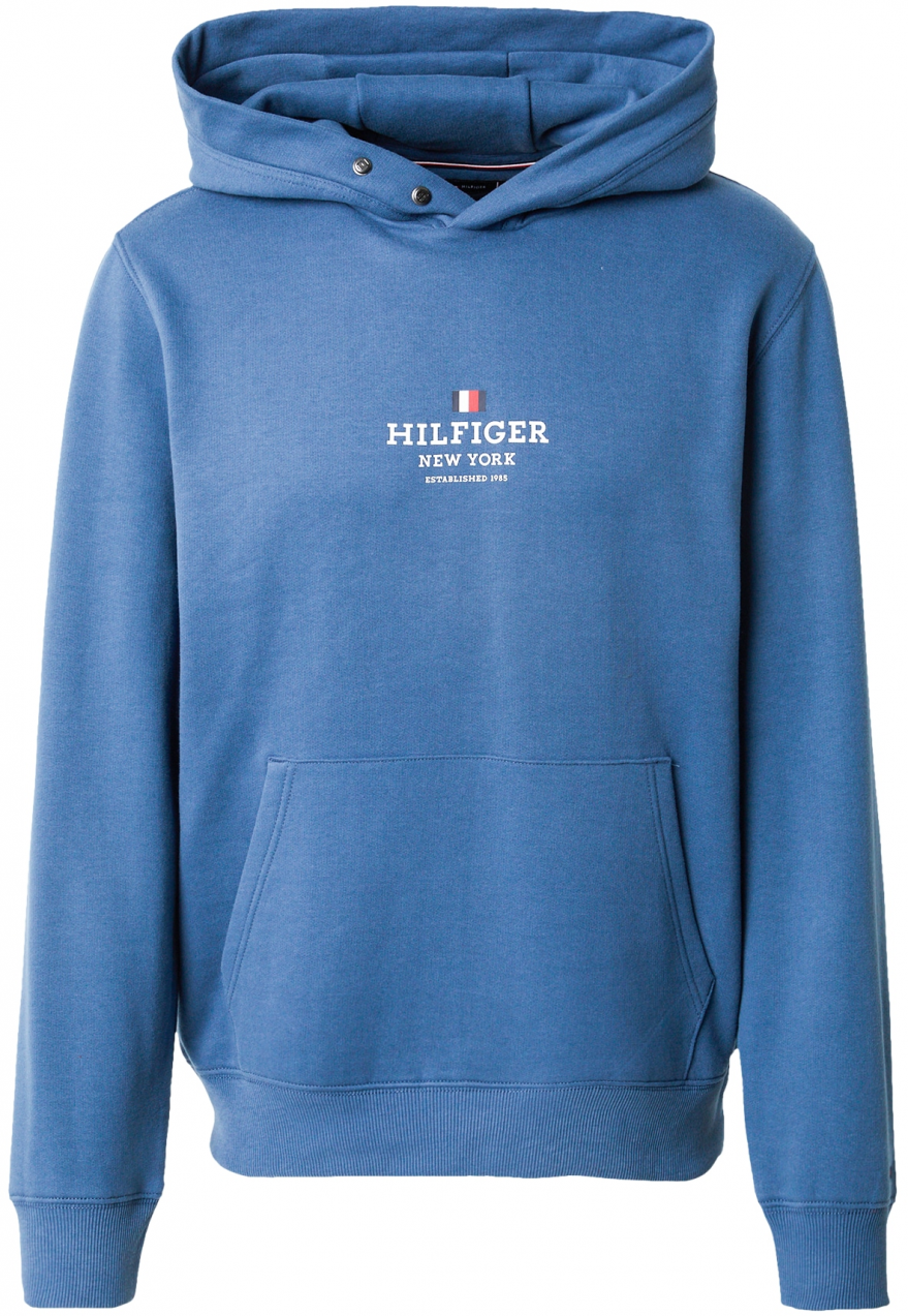 TOMMY HILFIGER Mikina  zafírová / tmavomodrá / červená / biela