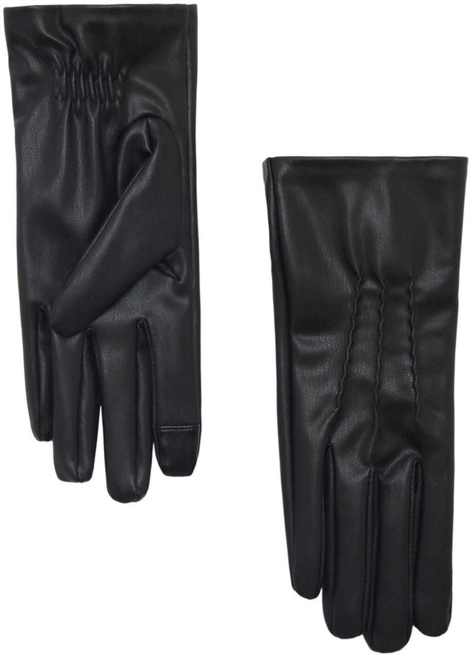 MANGO Prstové rukavice 'TELMA'  čierna