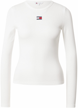 Tommy Jeans Tričko  biela