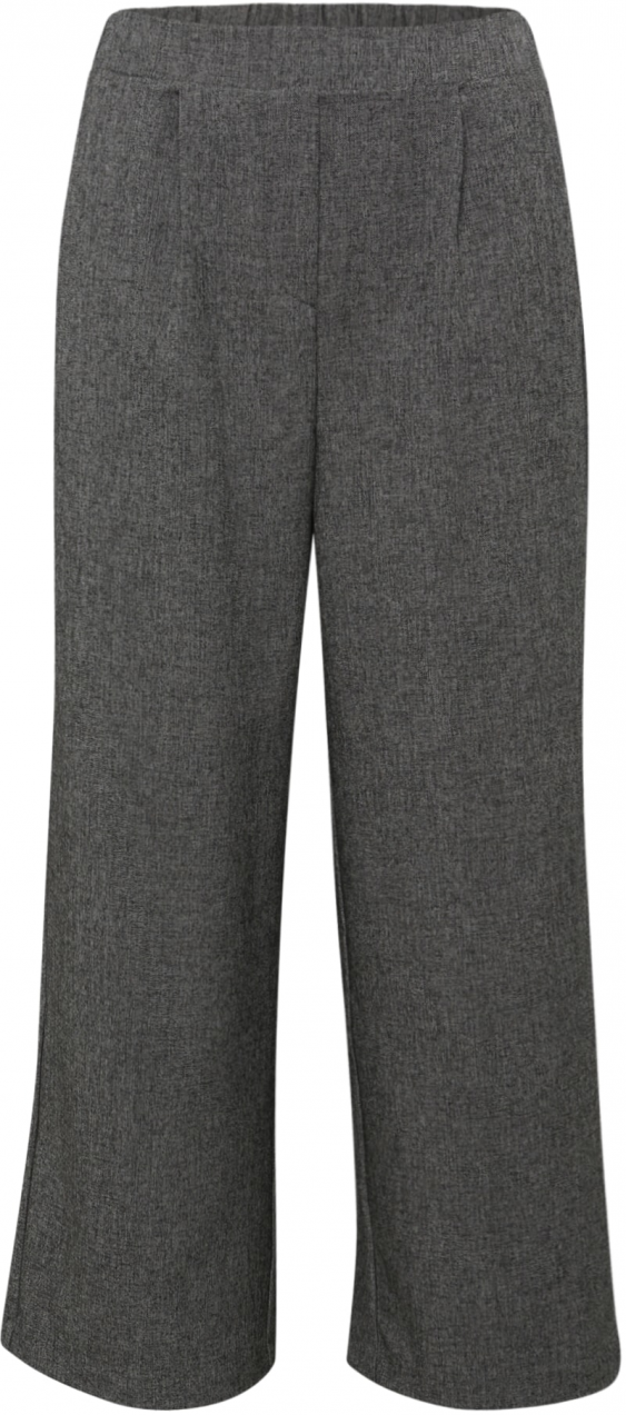 Vero Moda Tall Plisované nohavice 'VMANNI'  čierna melírovaná