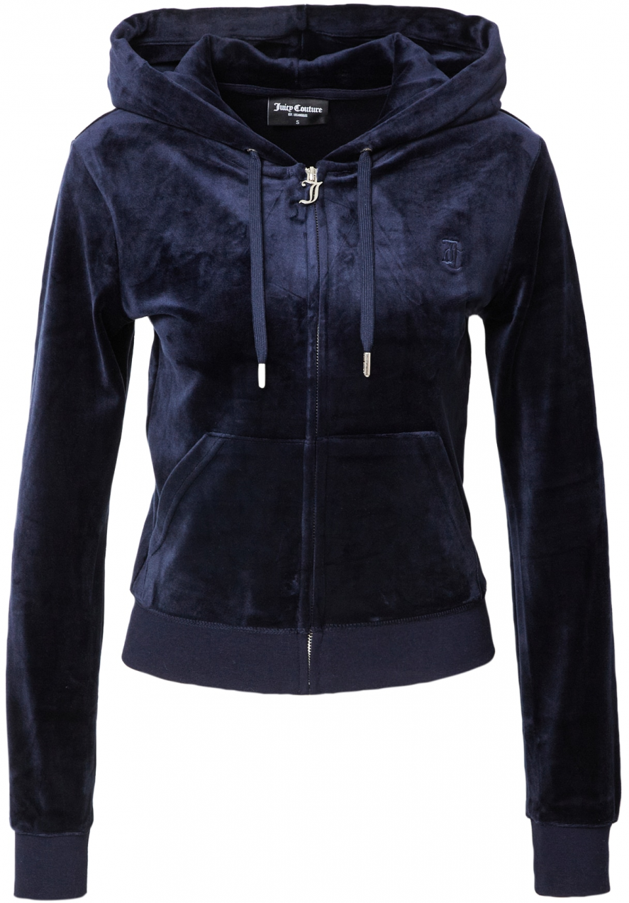 Juicy Couture Tepláková bunda 'Robertson'  tmavomodrá