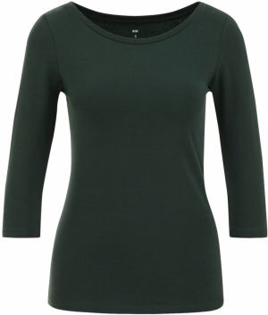 WE Fashion Tričko  tmavozelená