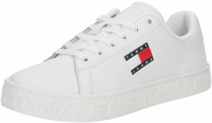 Tommy Jeans Nízke tenisky 'Essential'  námornícka modrá / červená / biela