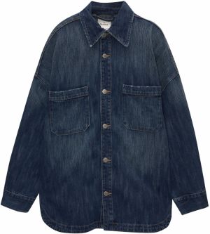 Pull&Bear Blúzka  tmavomodrá