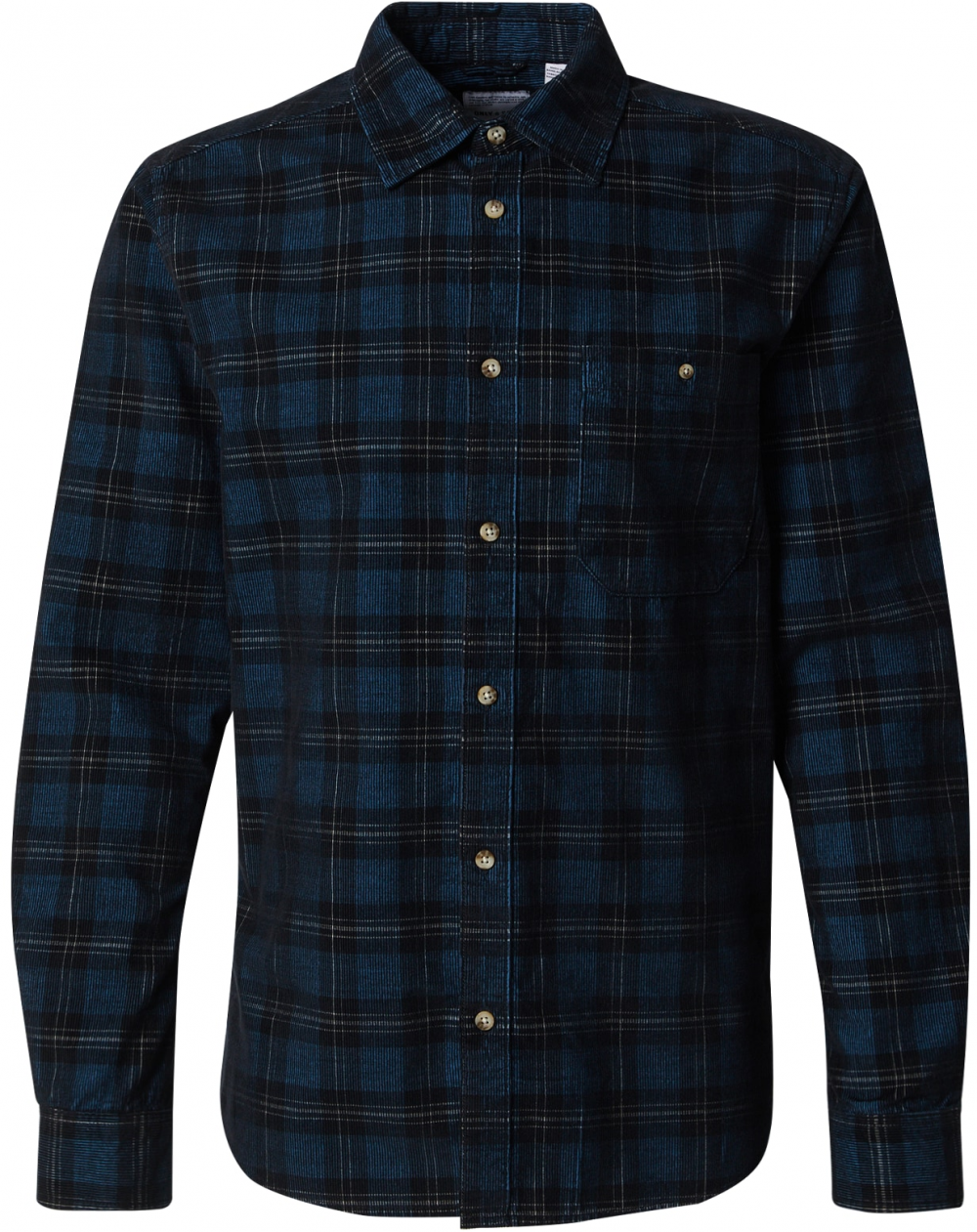 Only & Sons Košeľa 'ONSNELSON'  námornícka modrá / čierna / biela