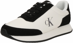 Calvin Klein Jeans Nízke tenisky  tmavosivá / čierna / biela