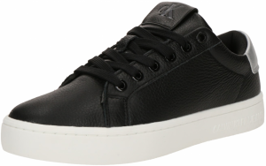 Calvin Klein Jeans Nízke tenisky 'CLASSIC'  čierna / strieborná