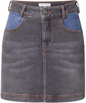 Munthe Sukňa 'SALBA'  modrá / čierny denim