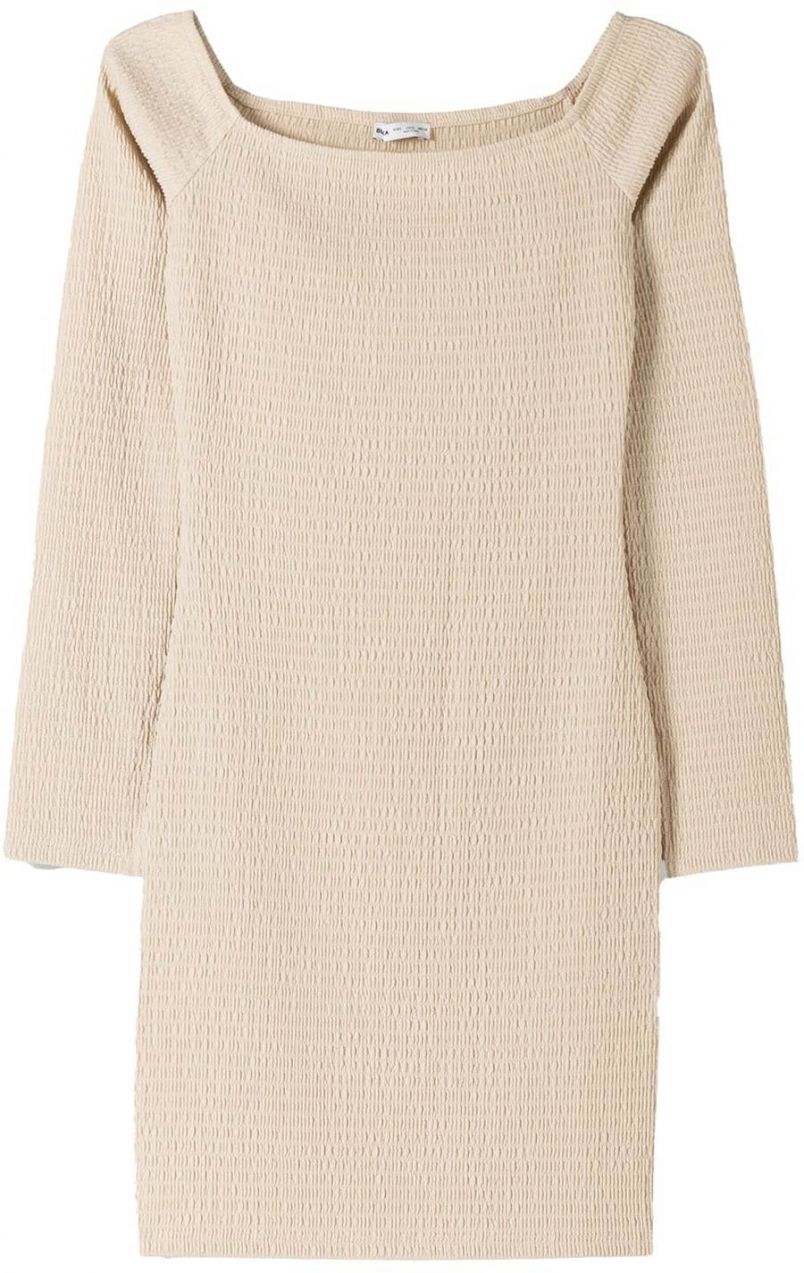 Bershka Šaty  krémová