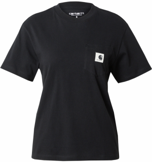 Carhartt WIP Tričko 'Nelson'  čierna / biela