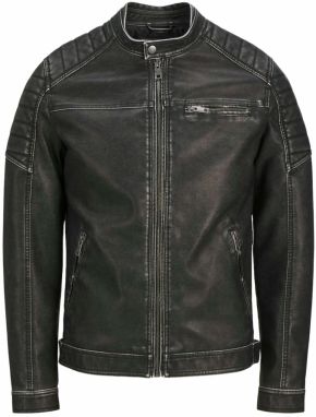 JACK & JONES Prechodná bunda 'JJERocky'  čierna