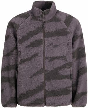 JACK & JONES Flisová bunda 'JCOTerrain'  tmavošedá / tmavosivá